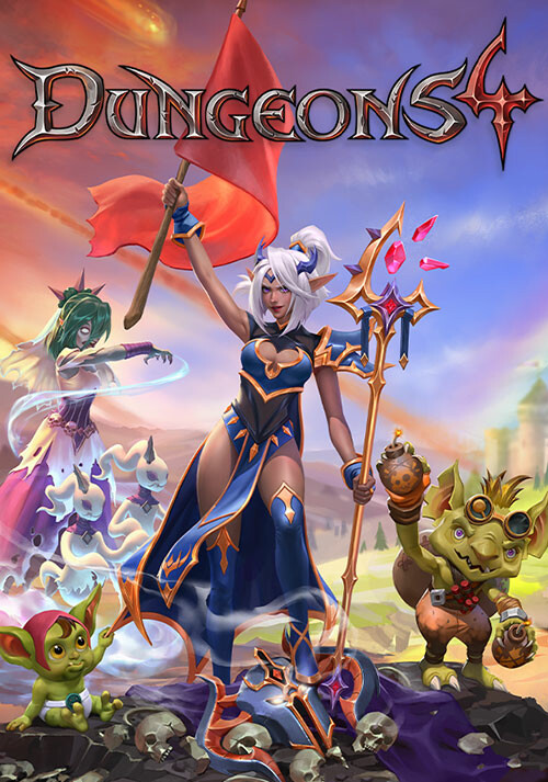 Dungeons 4 - Cover / Packshot