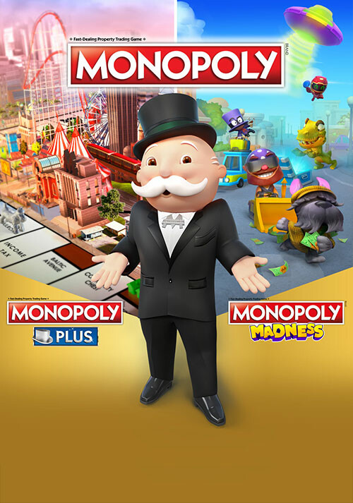 MONOPOLY PLUS + MONOPOLY Madness - Cover / Packshot
