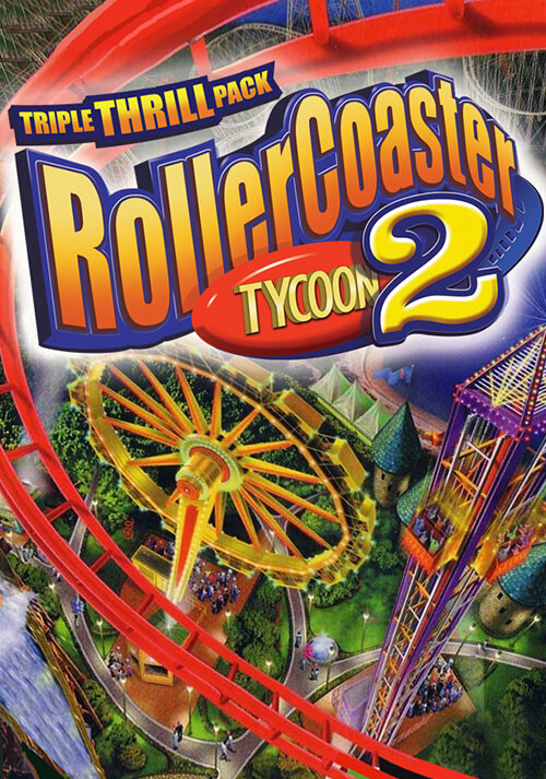 RollerCoaster Tycoon 2: Triple Thrill Pack - Cover / Packshot