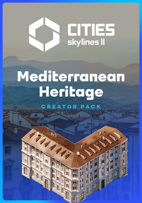 Cities: Skylines II - Creator Pack: Mediterranean Heritage - Cover / Packshot