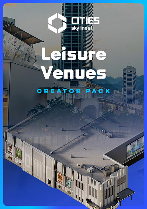 Cities: Skylines II - Creator Pack: Leisure Venues - Cover / Packshot