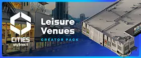 Cities: Skylines II - Creator Pack: Leisure Venues