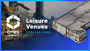 Cities: Skylines II - Creator Pack: Leisure Venues