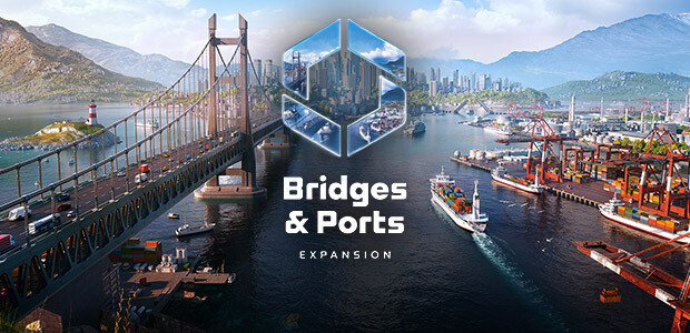 Cities: Skylines II - Bridges & Ports - Cover / Packshot