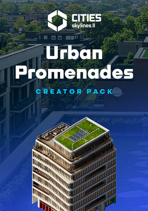 Cities: Skylines II - Creator Pack: Urban Promenades - Cover / Packshot