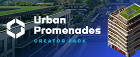 Cities: Skylines II - Creator Pack: Urban Promenades