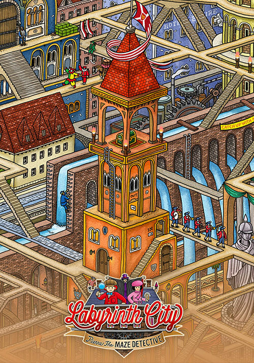 Labyrinth City: Pierre the Maze Detective - Cover / Packshot