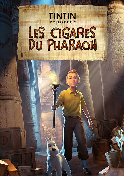 Tintin reporter - Les cigares du pharaon - Cover / Packshot