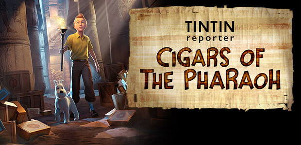 Tintin Reporter - Cigars of the Pharaoh - Cover / Packshot