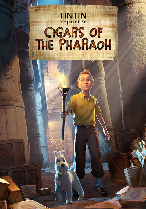 Tintin Reporter - Cigars of the Pharaoh - Cover / Packshot