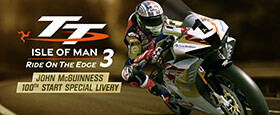 TT Isle of Man: Ride on the Edge 3 - John McGuinness 100th Start Special Livery