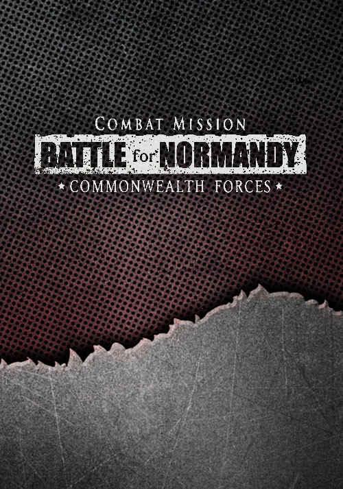 Combat Mission Battle for Normandy - Commonwealth Forces - Cover / Packshot