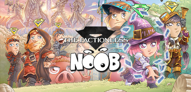 NOOB: The Factionless - Cover / Packshot