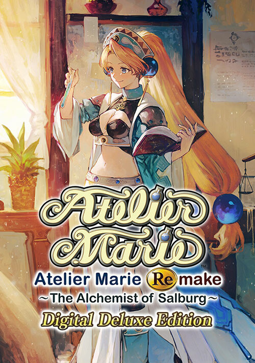 Atelier Marie Remake: The Alchemist of Salburg Digital Deluxe Edition - Cover / Packshot