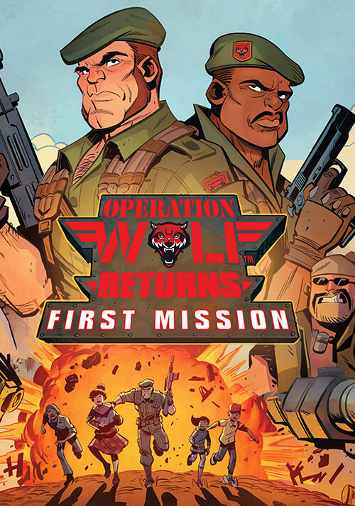 Operation Wolf Returns: First Mission - Cover / Packshot