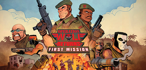 Operation Wolf Returns: First Mission - Cover / Packshot