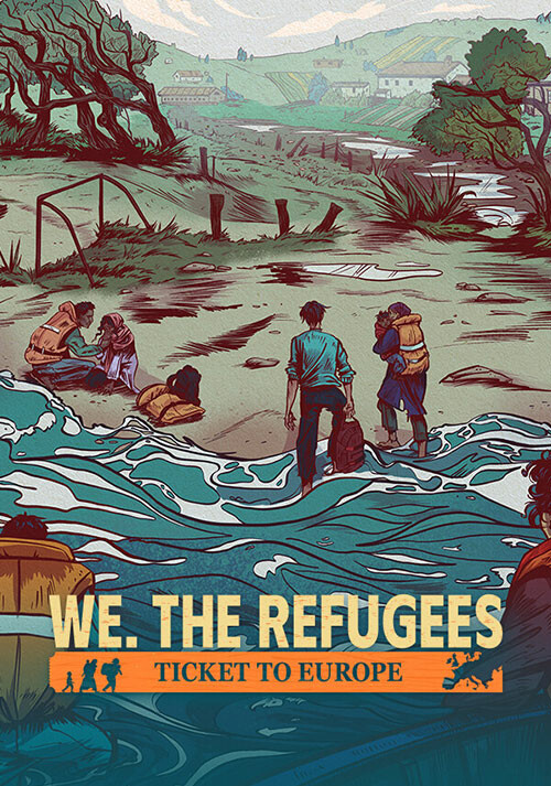 We. The Refugees: Ticket to Europe - Cover / Packshot