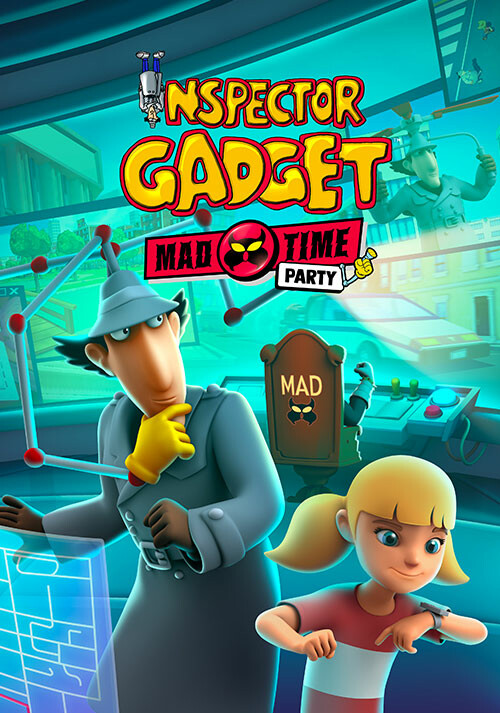 Inspector Gadget - Mad Time Party - Cover / Packshot