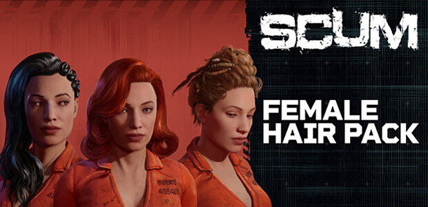 SCUM Female Hair Pack - Cover / Packshot