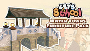 Let's School - Water Towns Furniture Pack