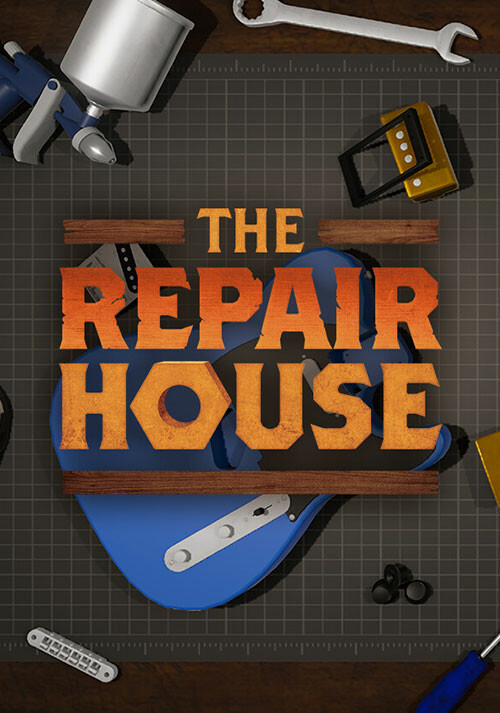 The Repair House: Restoration Sim - Cover / Packshot