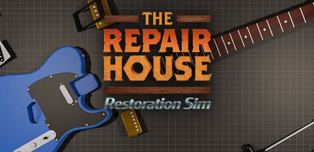 The Repair House: Restoration Sim - Cover / Packshot