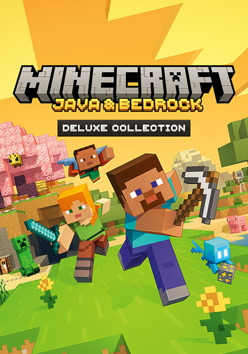 Minecraft: Java & Bedrock Deluxe Collection - Cover / Packshot