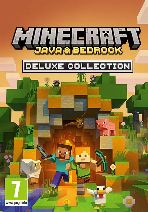Minecraft: Deluxe Collection (for PC with Java & Bedrock) - Cover / Packshot