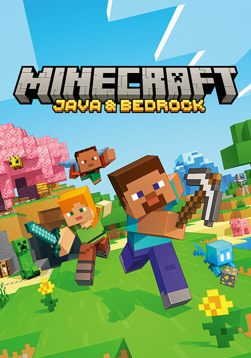 Minecraft Java & Bedrock Edition - Cover / Packshot