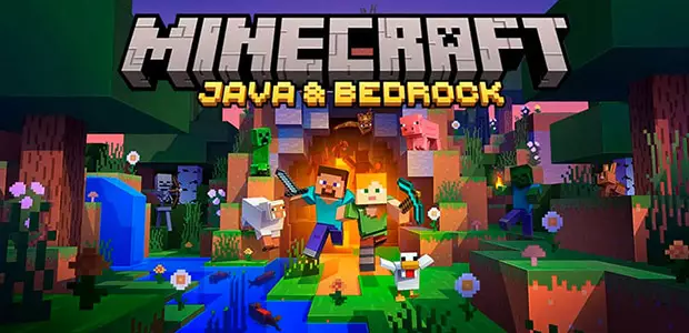 Minecraft: Java & Bedrock Edition - Cover / Packshot