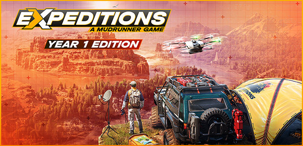 Expeditions: A MudRunner Game - Year 1 Edition - Cover / Packshot