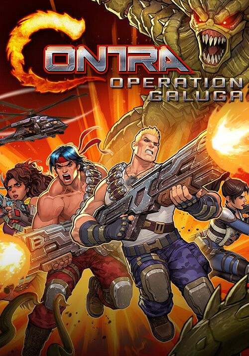 Contra: Operation Galuga - Cover / Packshot