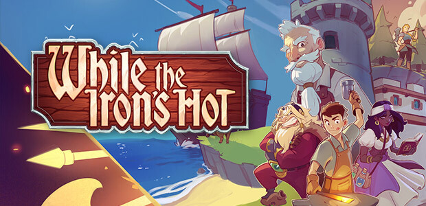 While the Iron's Hot - Cover / Packshot