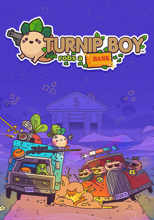 Turnip Boy Robs a Bank - Cover / Packshot