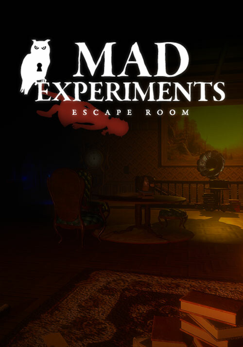 Mad Experiments: Escape Room - Cover / Packshot