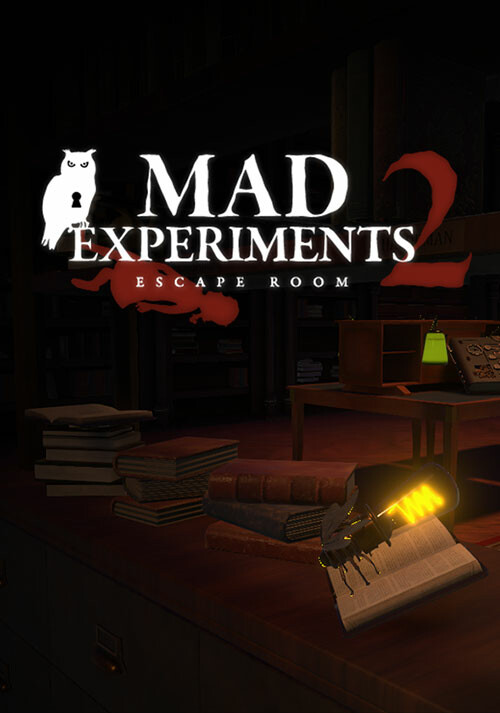 Mad Experiments 2: Escape Room - Cover / Packshot