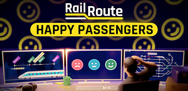 Rail Route - Happy Passengers - Cover / Packshot