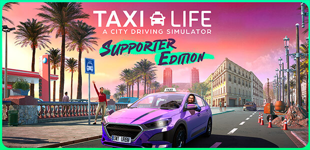 Taxi Life: A City Driving Simulator - Supporter Edition - Cover / Packshot