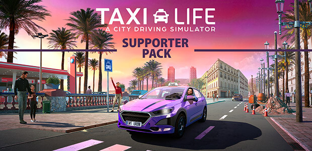 Taxi Life: A City Driving Simulator - Supporter Pack - Cover / Packshot