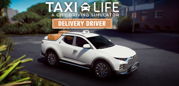 Taxi Life: A City Driving Simulator - Delivery Driver - Cover / Packshot