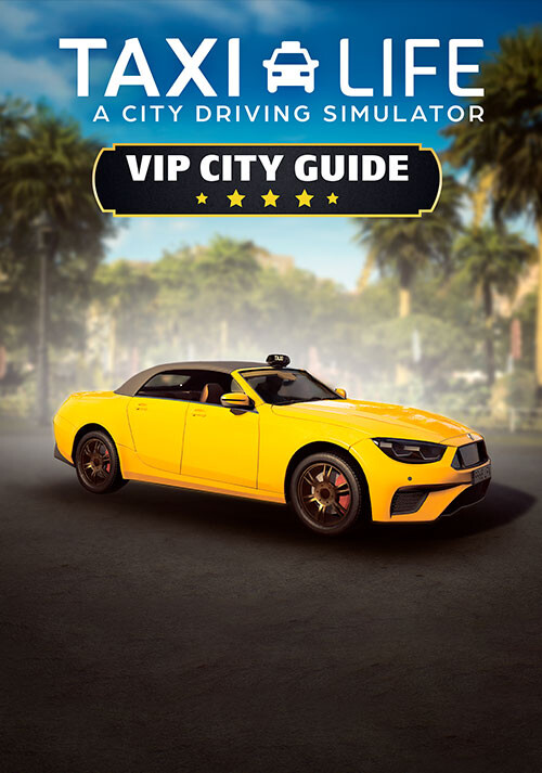 Taxi Life - VIP City Guide DLC - Cover / Packshot