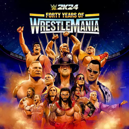 Édition 40 ans de WrestleMania WWE 2K24