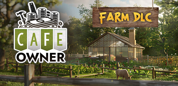 Cafe Owner Simulator - Farm DLC - Cover / Packshot