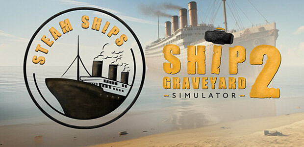 Ship Graveyard Simulator 2 - Steam Ships DLC - Cover / Packshot