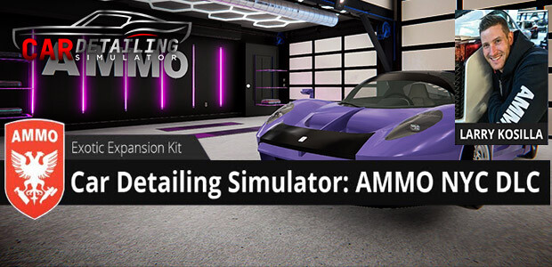 Car Detailing Simulator - AMMO NYC DLC - Cover / Packshot