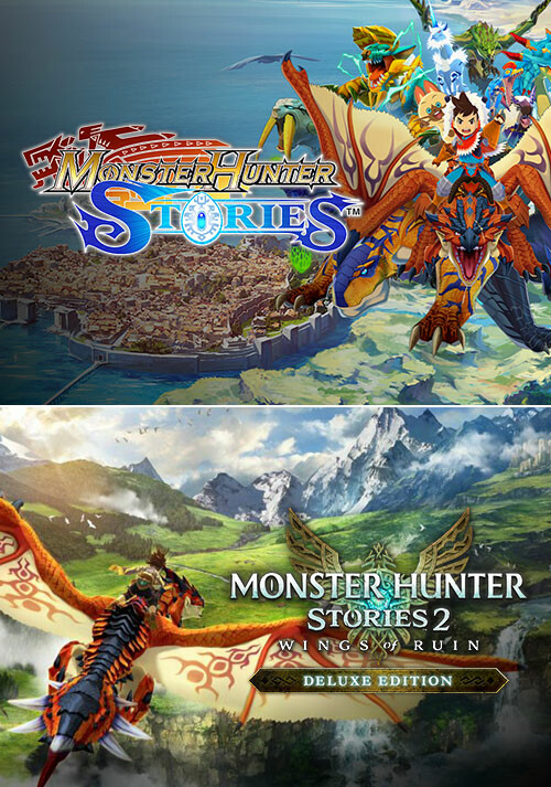 Monster Hunter Stories Deluxe Collection - Cover / Packshot