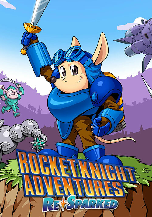 Rocket Knight Adventures: Re-Sparked! - Cover / Packshot