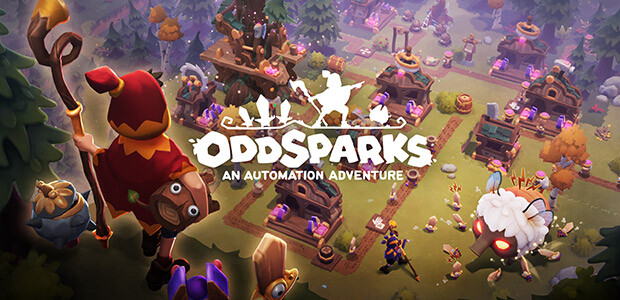 Oddsparks: An Automation Adventure - Cover / Packshot