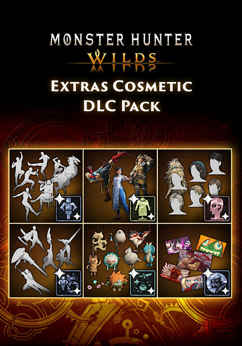 Monster Hunter Wilds Extras Cosmetic DLC Pack - Cover / Packshot