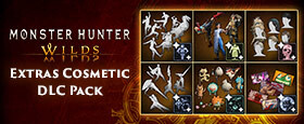 Monster Hunter Wilds Extras Cosmetic DLC Pack